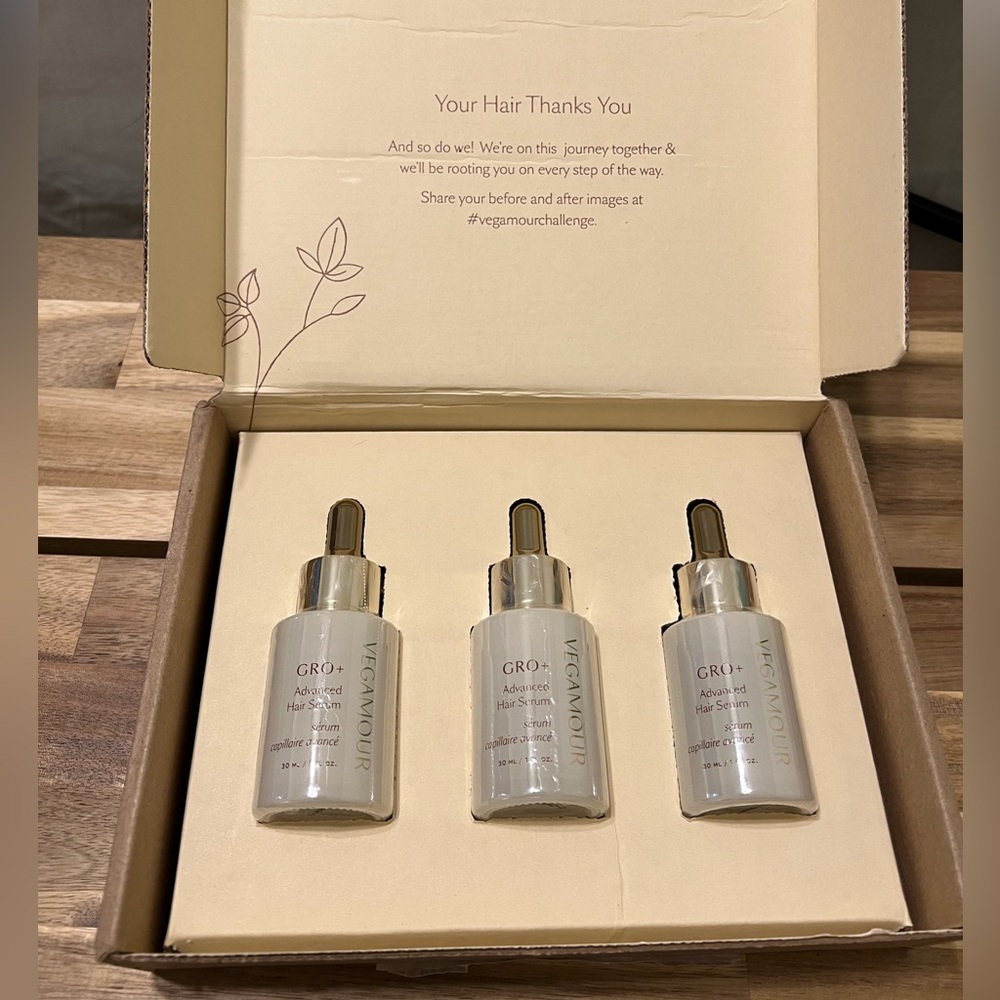Vegamour Gro+ Advanced Hair Serum (3 pack)